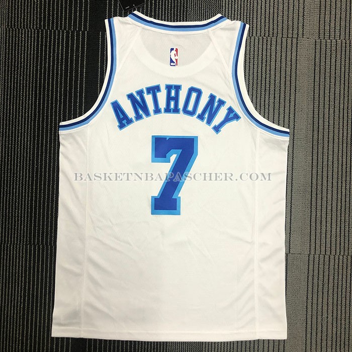 Maillot Los Angeles Lakers Carmelo Anthony NO 7 Classic 2019-20 Blanc